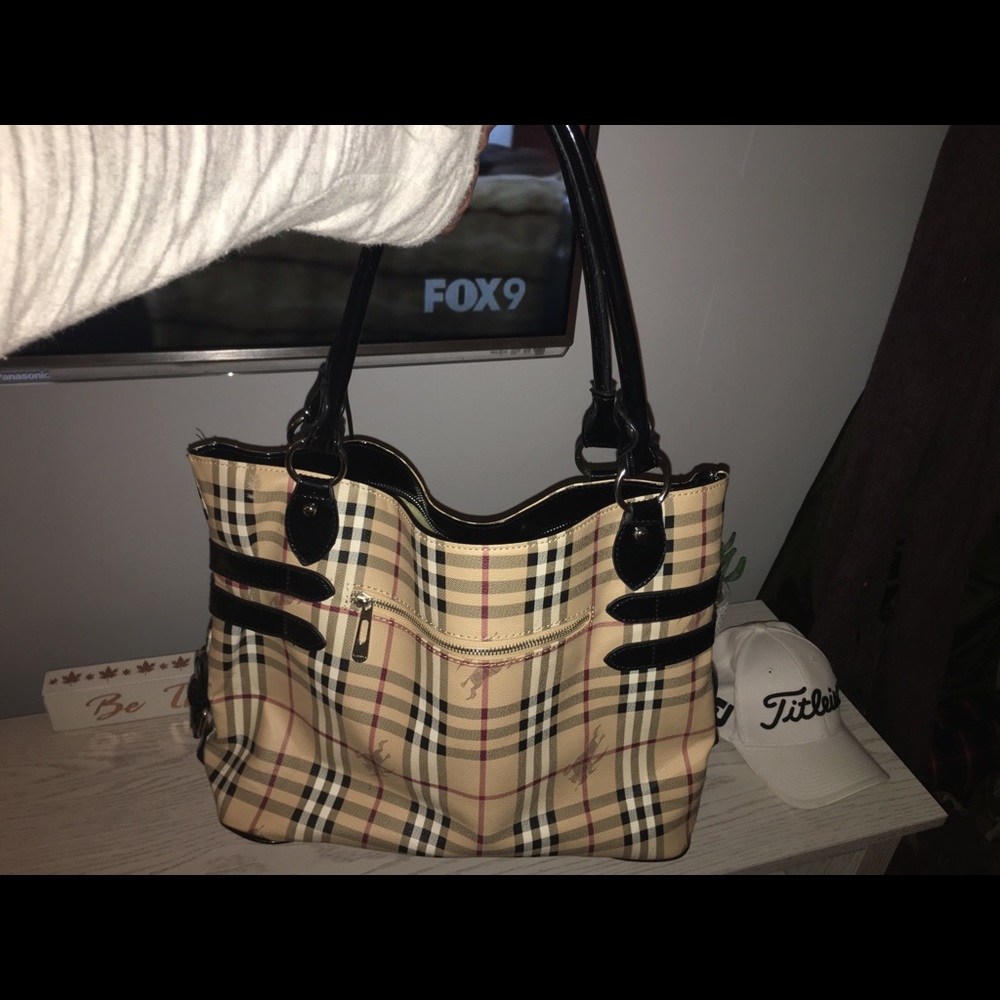 Authentic Burberry Large Tote!